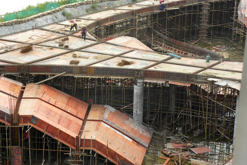 五面灘工地現(xiàn)場