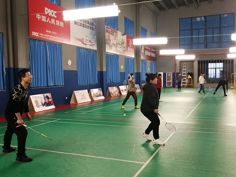 浙江華杰羽毛球隊新春第一次團隊活動
