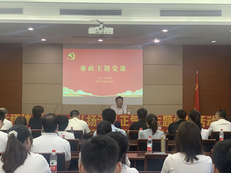 「體悟清廉立世，弘揚清風正氣」主題黨日活動